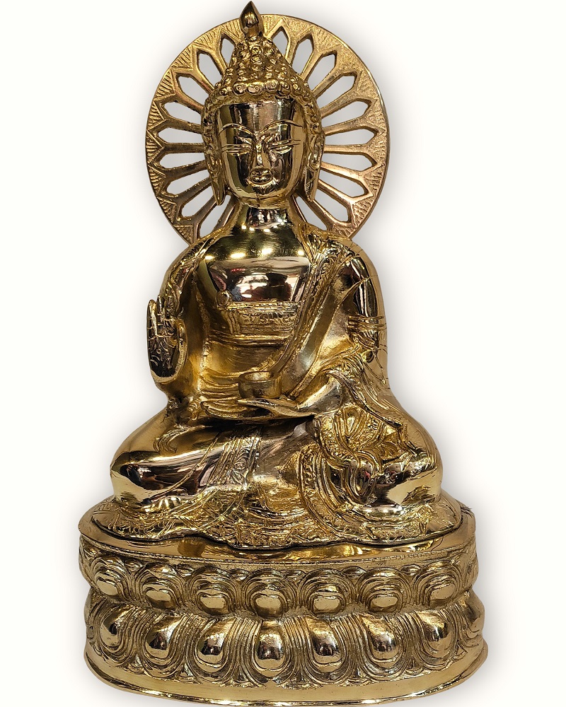 Setting Buddha Statue 12 Inch
