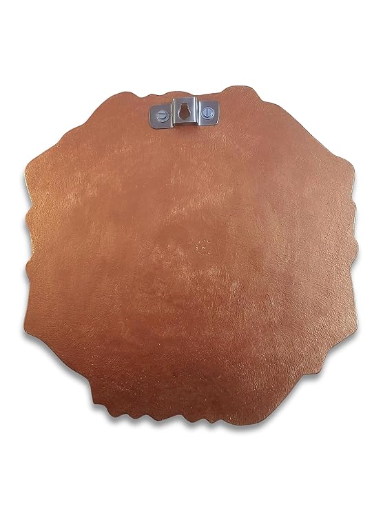 Shuddh Rajmudra Wall Hanging in Metal 10 Inches - Image 4