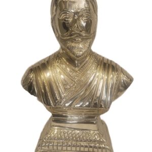 Shivaji Maharaj Statue in Brass Metal 10 Inch